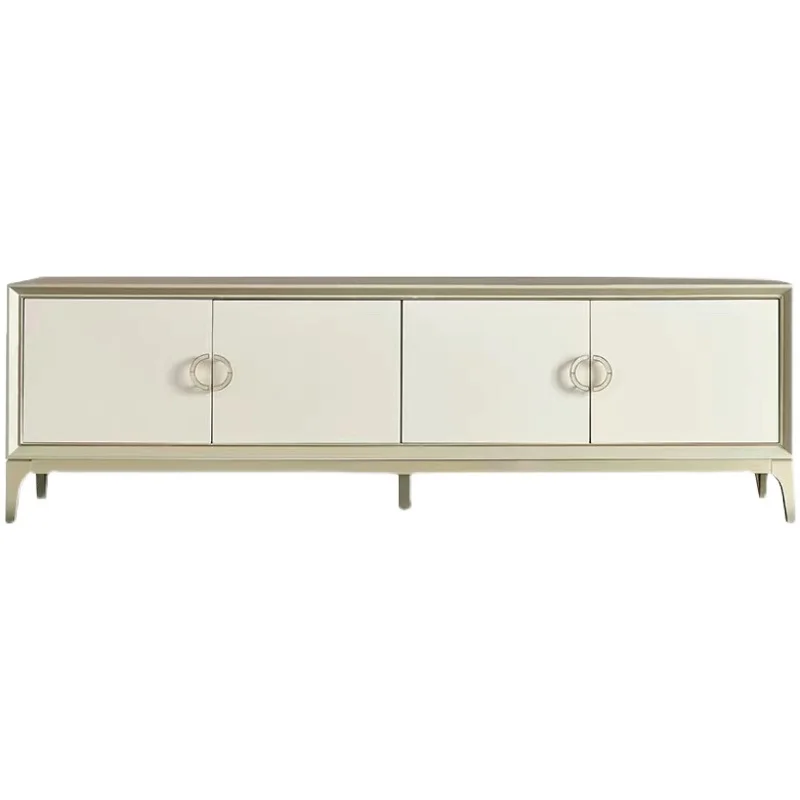 

Light luxury modern luxury bedroom cabinet American solid wood TV cabinet living room simple
