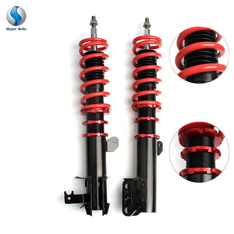 High Performance Front/Rear Adjustable Coilover Kit/Compression Shock Absorber For Honda City08