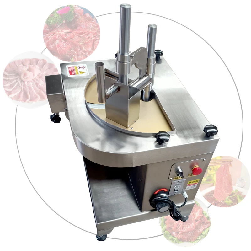 

Ultra-Thin Fresh Meat Slicer For Hot Pot Restaurant Canteen Hotel Beef Mutton Roll Meat Cutting Machine