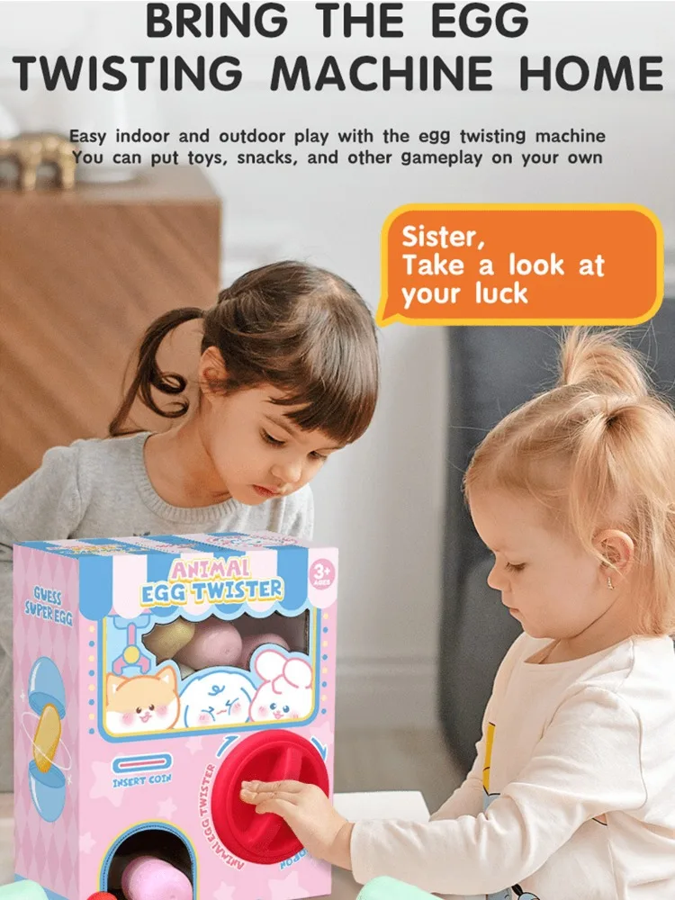 Children's Fun Egg Twister Toy Blind Box Doll Grab Doll Machine Twister Gift Item