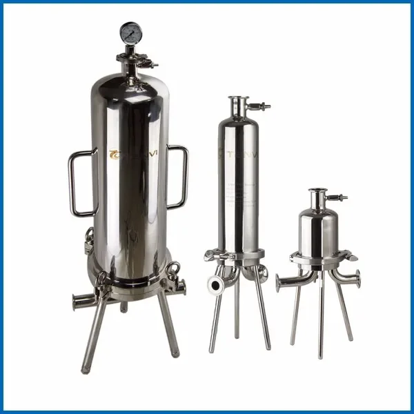 

Manufacturer Liquid/Syrup/Wine/Liquor/Honey Filtration Machine Single-round Sanitary Filter Housing SUS304/316L