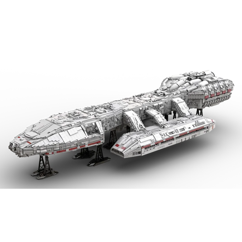 2023 NEW UCS Battlestar Galactica 23729PCS Model Buiding Kit Block Self-locking Bricks Birthday Christmas Collection Gift