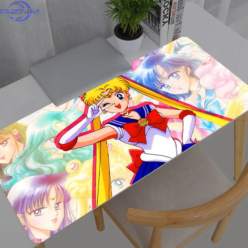 Mouse Pad Sailor Moon Anime Gaming Accessories Varmilo New Keyboard Desk Mat Gabinete Gamer Carpet Mousepad Mouse Mats