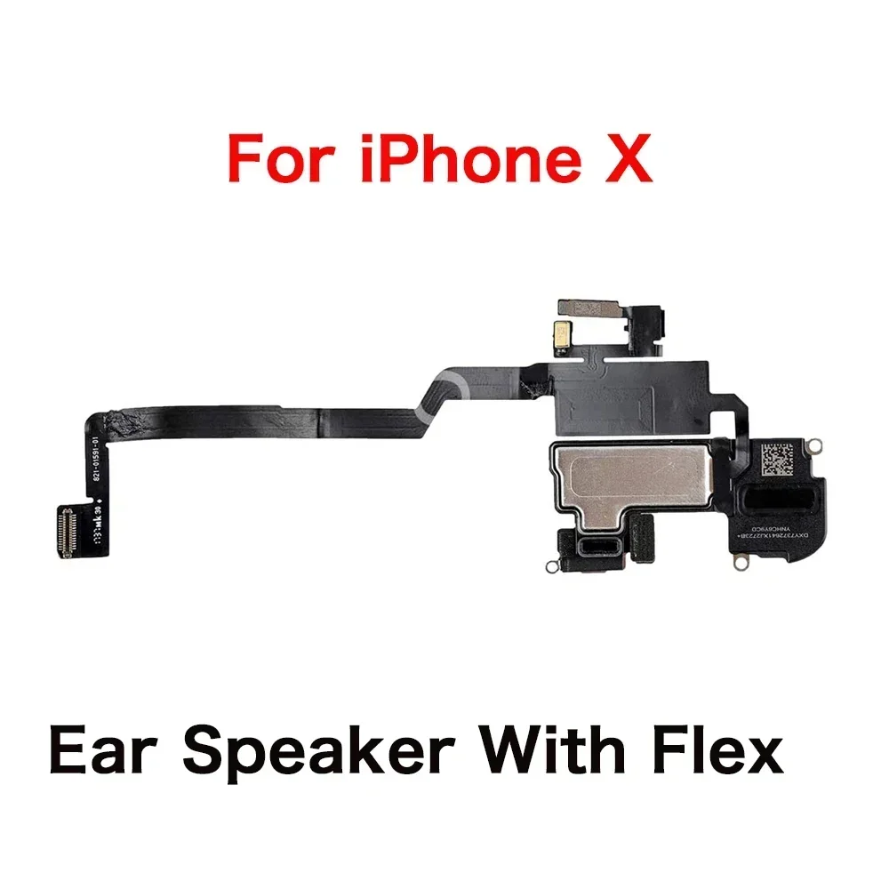 Inner Parts for IPhone X Front Rear Camera Charging Port Power Volume Button Flex Cable with Taptic Engine Ear Loud Speaker