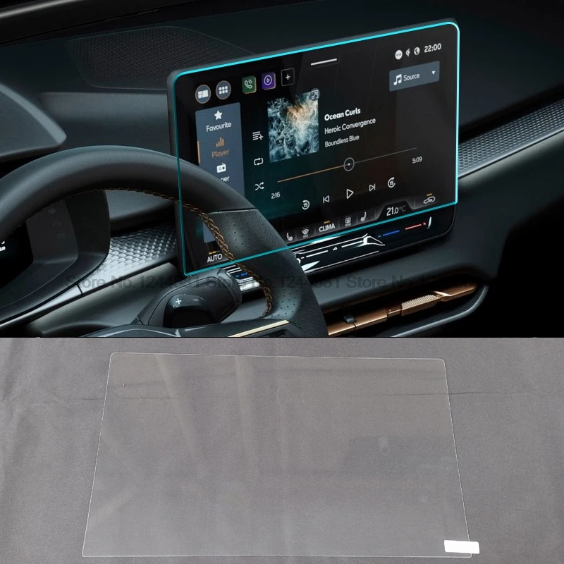 

Tempered glass screen protector For Cupra Formentor Facelift 2025 2026 12.9 inch Car navigation Formentor Facelift accessories