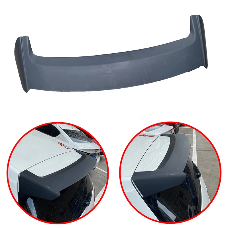 

High Quality Spoiler For VW Volkswagen Golf 7 Only 2.0 MK7 GTI&R 2013-2017 ABS Rear Roof Wing Carbon Fiber Look or Glossy Black