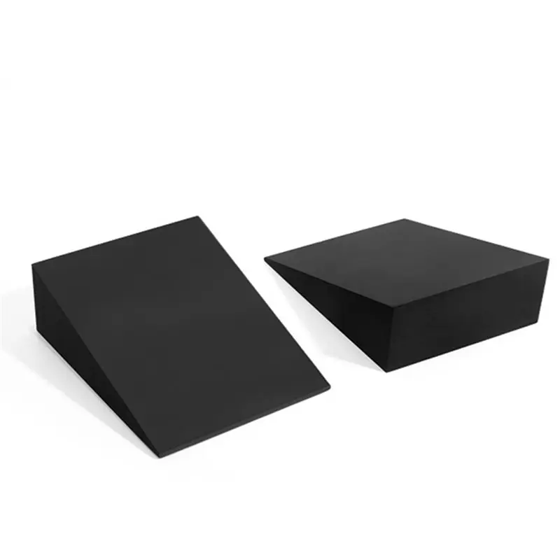 【TRAVEL ESSENTIAL】4Pcs Yoga Wedge Blocks EVA Yoga Wedge Stretch Slant Boards Exercise Yoga Block Pilates Wedge Squats Fitness Ac