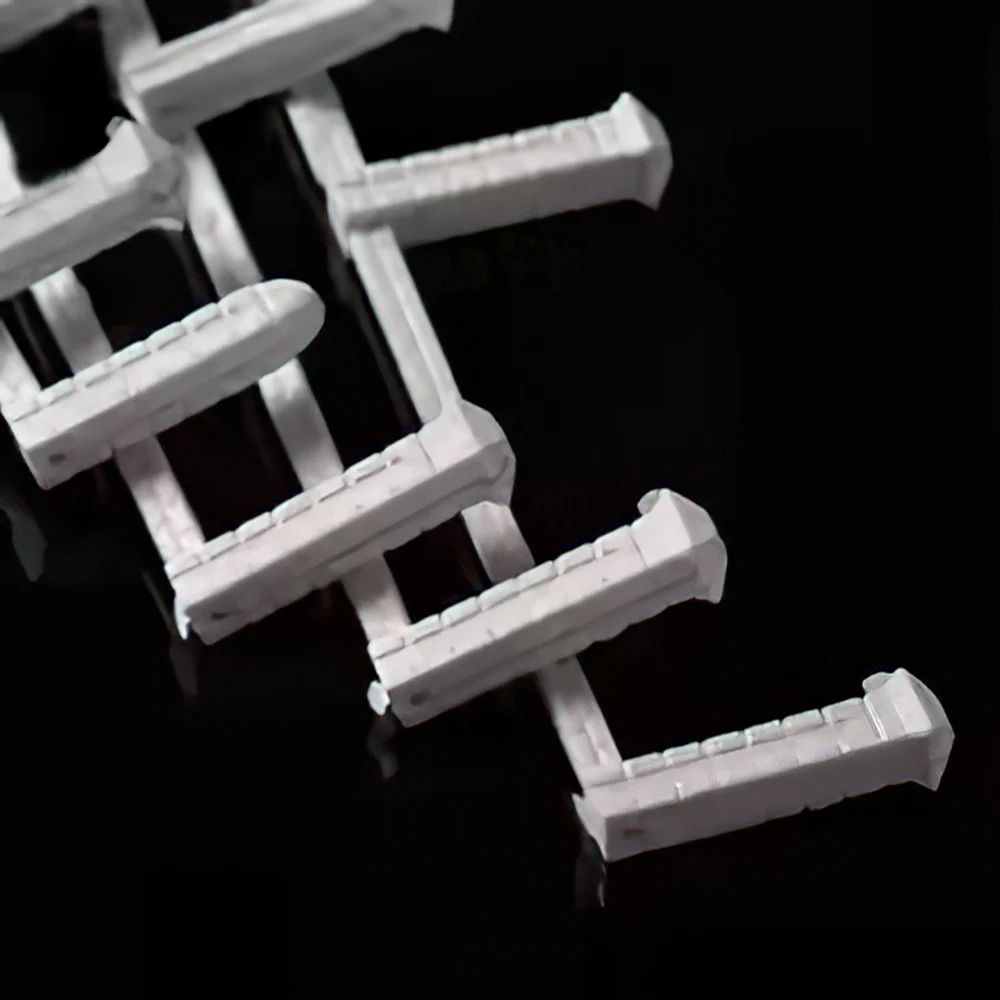 Mini Fence Model Railway Barrier Diorama Terrain Accessories Train Scene Detailing Diorama Fence Barrier Villa Fence DIY Kit