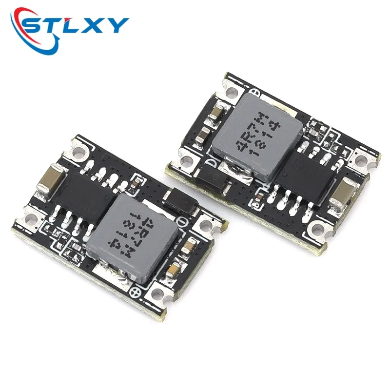 Stlxy DC-DC Buck Converter 5V-30V to 3.3V 5V 3A Voltage Regulator Module for Car Motorcycle Battery Power Supply Step Module