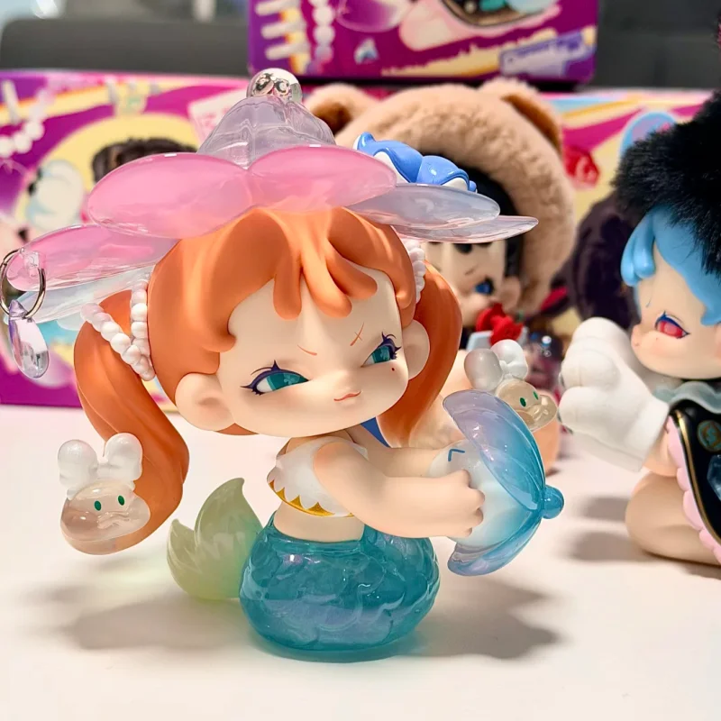 جديد Memesoo ملتوي الفتيات سلسلة يومية صندوق أعمى عمل الشكل صندوق أعمى أنيمي تمثال ديكور المنزل نموذج مفاجأة حقيبة اللعب #5