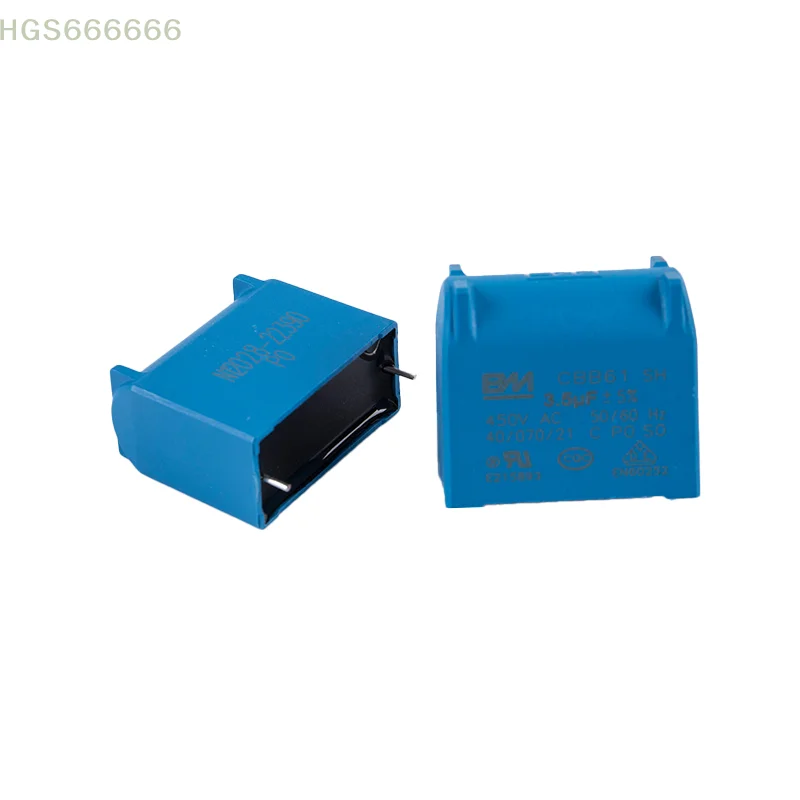Conditioning  Pin Motherboard Capacitor Start Part BM CBB61 1/1.2/1.5/2/2.5/3/3.5uF 450V Air