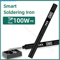 PTS200 Smart Soldering Iron 100W max ESP32-S2 PD3.0 Open Source Compatible with TS100 TS101/Pine64 Pinecil V2 V3/soldering iron
