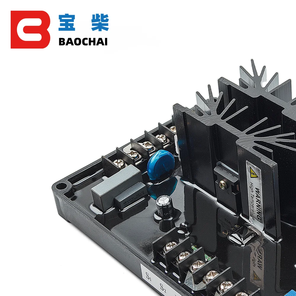 GAVR-20A Brushless Generator Automatic Voltage Regulation AVR Black Glue YH-20A Pressure Regulating Plate