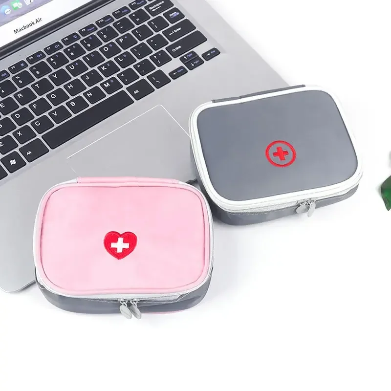 Travel Medicine Storage Sack Emergency Medical Case Household Portable Mini Organizer Box Sorting Pouch Accessories