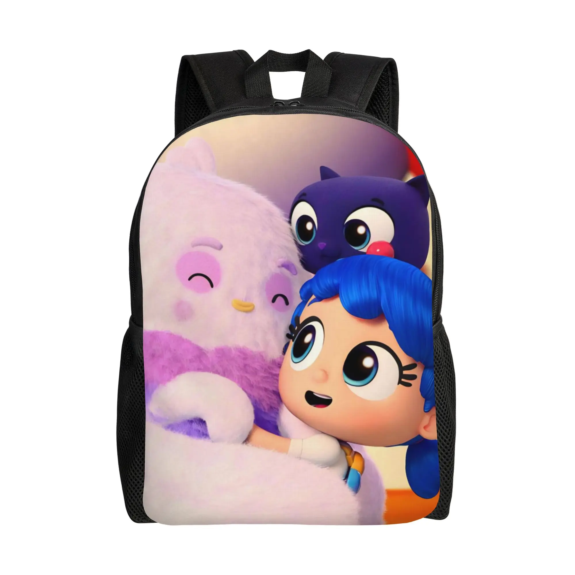 

True Rainbows Kingdoms Cartoon Backpack for Men Women Casual Student Hiking Travel Daypack Laptop Shoulder Bag Lightweight