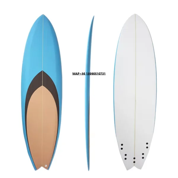 

Fiberglass Cloth Surfboard Double Wing and Fish Boards Best Shortboard Surfboard