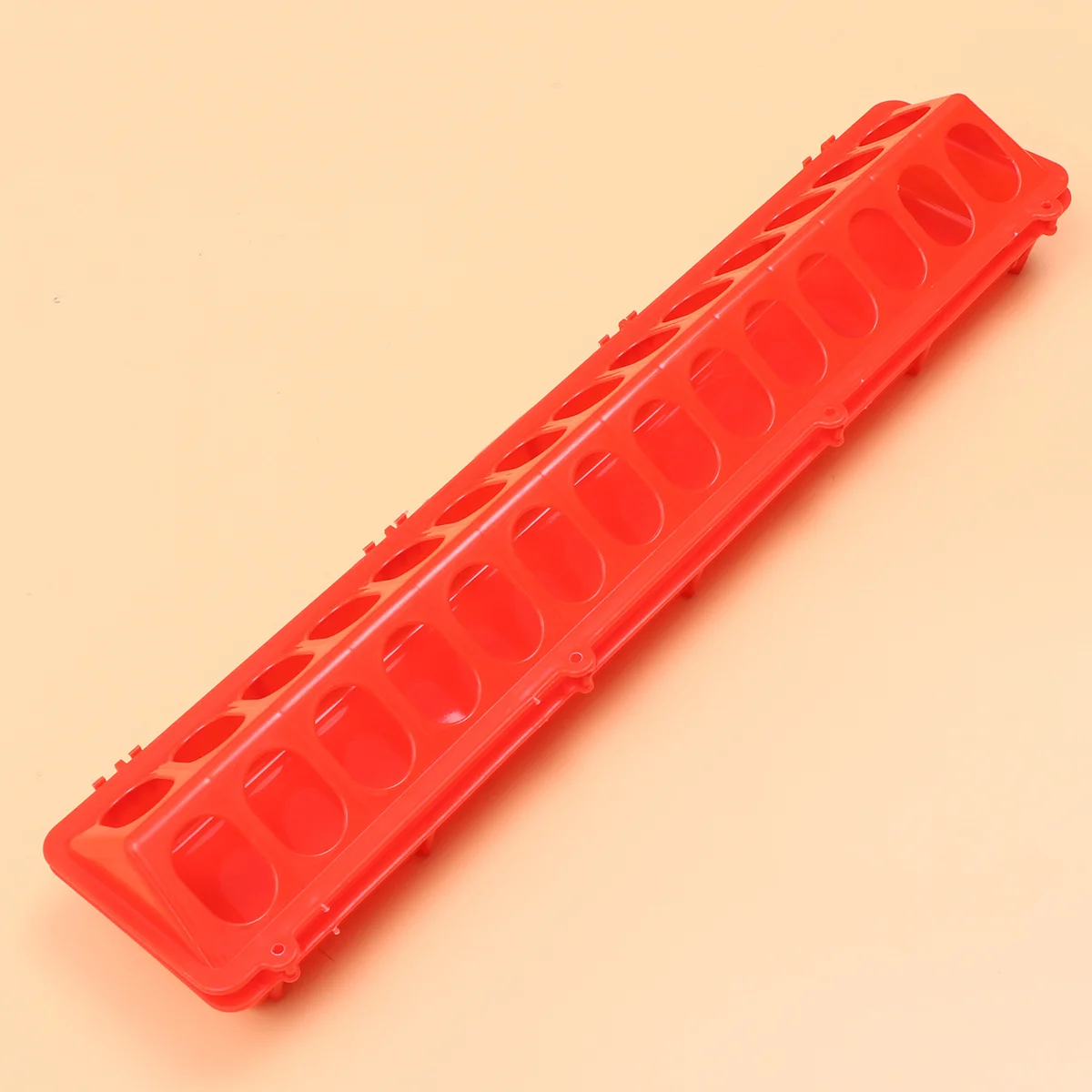 

1Pcs Pigeon Feeder Red Multi Slot Design Easy Clean Durable Bird Feeding Dish for Small Birds Parrot Budgie Cockatiel Supplies