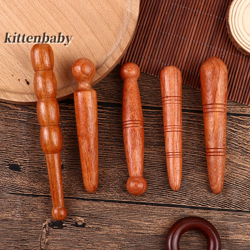 1 Pcs Foot Hand Massager Wooden Tools Foot Spa Physiotherapy Thai Massage Health Therapy Relaxation Wood Stick Tools