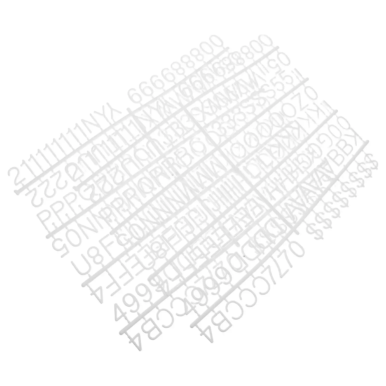 2Pcs Felt Message Board Letters Plastic Versatile Changeable Alphabet Numbers Symbols for Wall Mounted Bulletin Boards Home