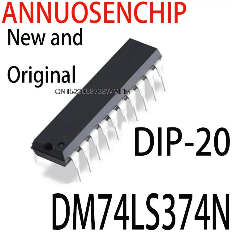 10PCS New and Original 74LS374N  SN74LS374N HD74LS374P DIP-20 DM74LS374N