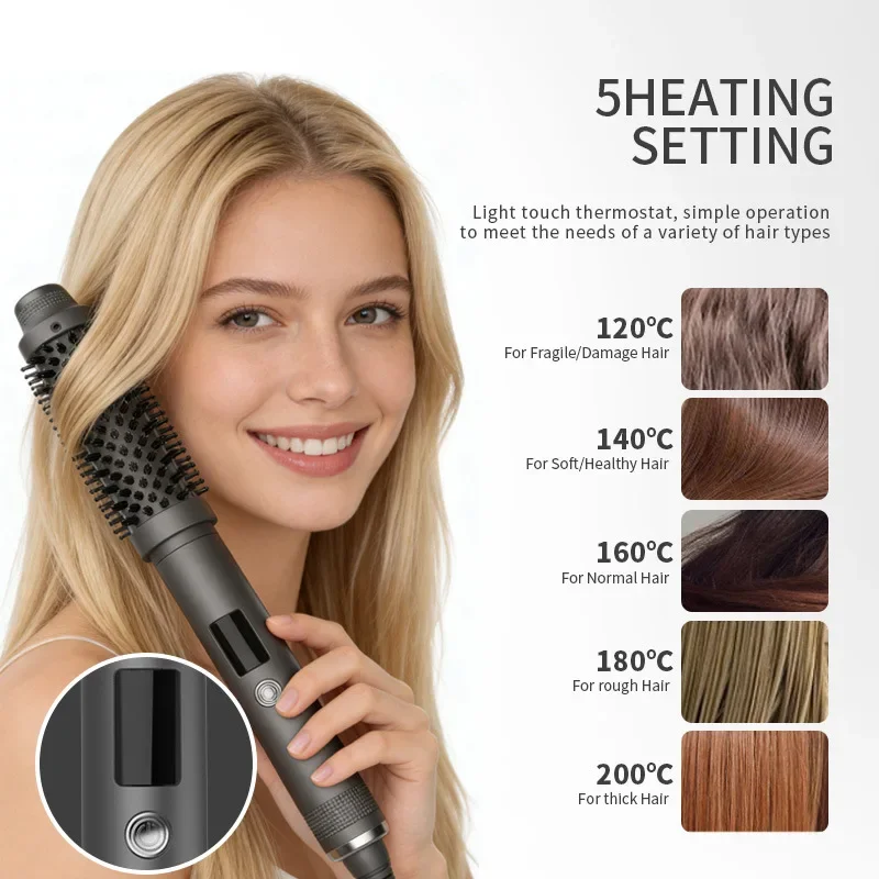 Bestseller New multifunctional curling iron fluffy roller comb straight roll dual-purpose double PTC