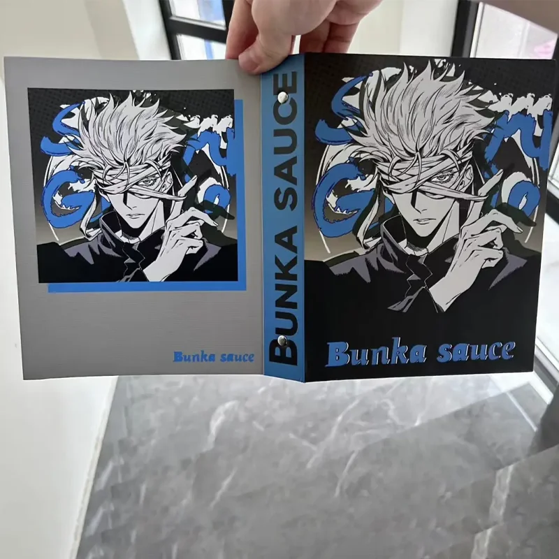 320 PCS Jujutsu Kaisen Satoru Gojo Geto Suguru Anime Collection Card Album Book Folder Phantom Parade Zipper Card Binder Holder