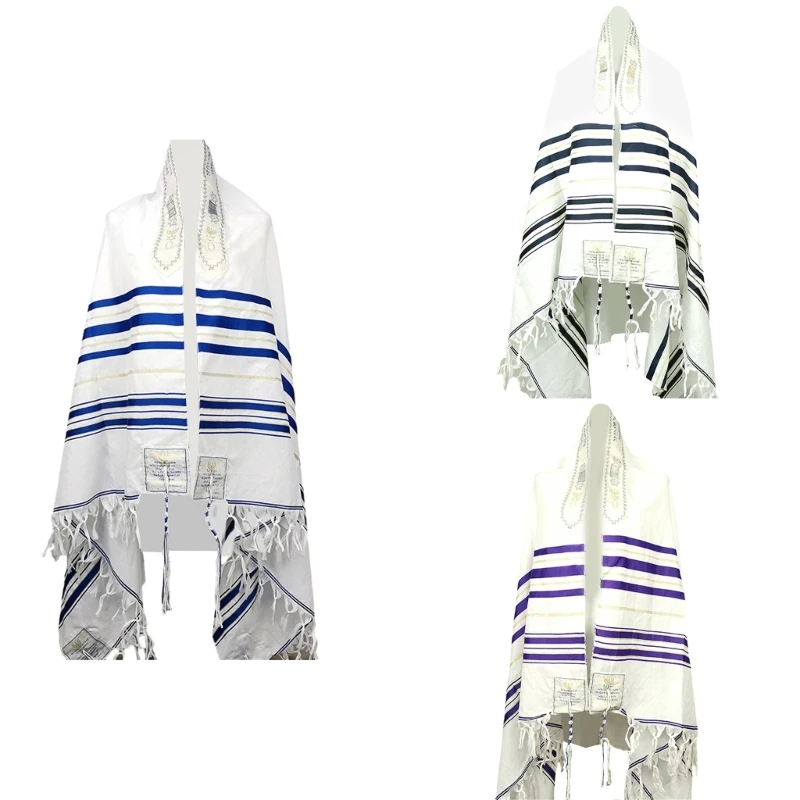 Messianic Christian Shawl/Tallit The Messiah Tallit Women Men Messianic Jewish Israel Tallit Prayer Shawl Scarf