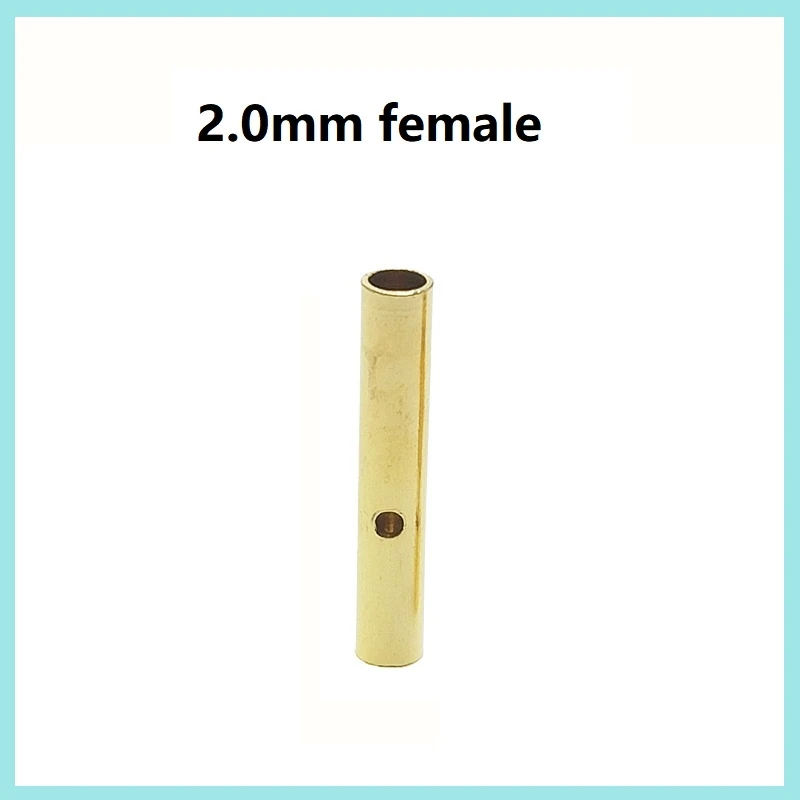 2/5/10pairs 2mm Banana Plug Gold-Plated Bullet Male Female Banana Connector Motor Battery Plugs for RC Battery Parts DIY B2
