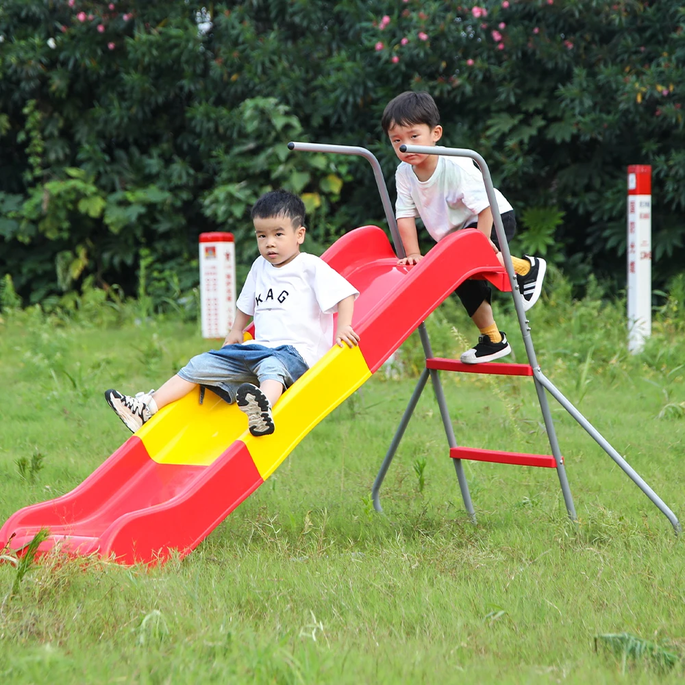 Family Garden Water Games Single Plastic Slide Children Water Playground Swimming Pool Slide Kids Outdoor Slide Equipment