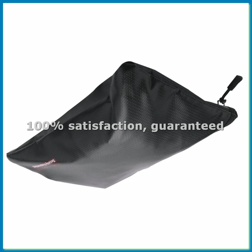 Portable Fireproof Waterproof Document Envelope File Folder Cash Pouch Fireproof Money Bag Lipo Safe Bag B-SPMI