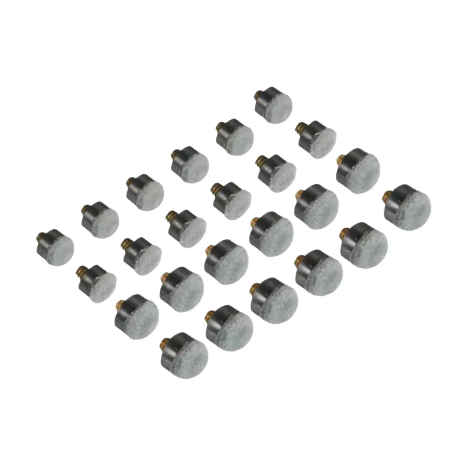 

24 шт. насадки для бильярдного кия с винтами на детали для кия для любителей бильярда