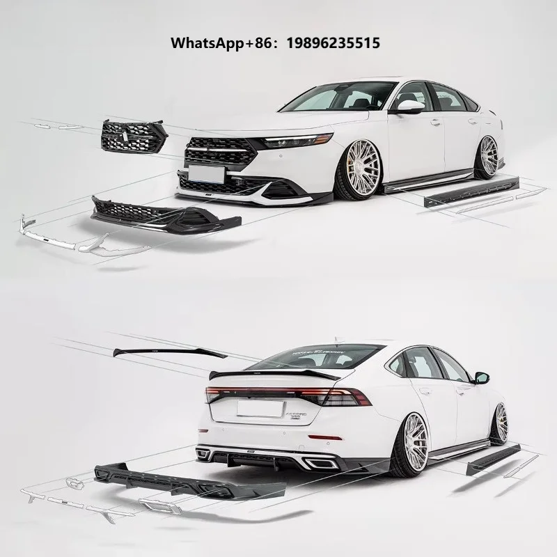 2023+ Modified Bumpers Diffuser Car Spare Parts Body Kit for 11th Gen Car Bumpers Accessories