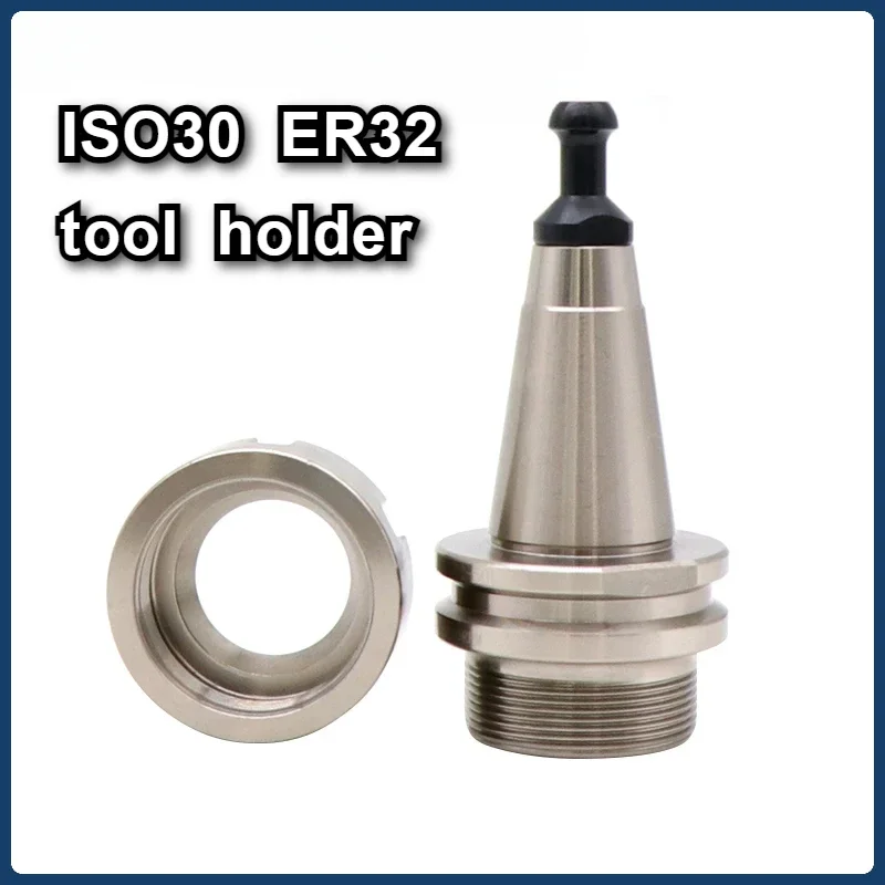 

ISO30 ER32UM 50L Tool Holder 20CrMnTi CNC Milling Cutter ISO30 ER32 50 With Pull Stud G2.5 30000RPM CNC Tool Lathe ATC