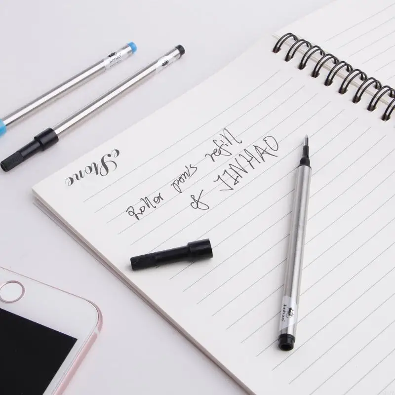 G8TA Jinhao Roller Ball Rollerball ручка переполнить картридж синие черные чернила 0,7 мм