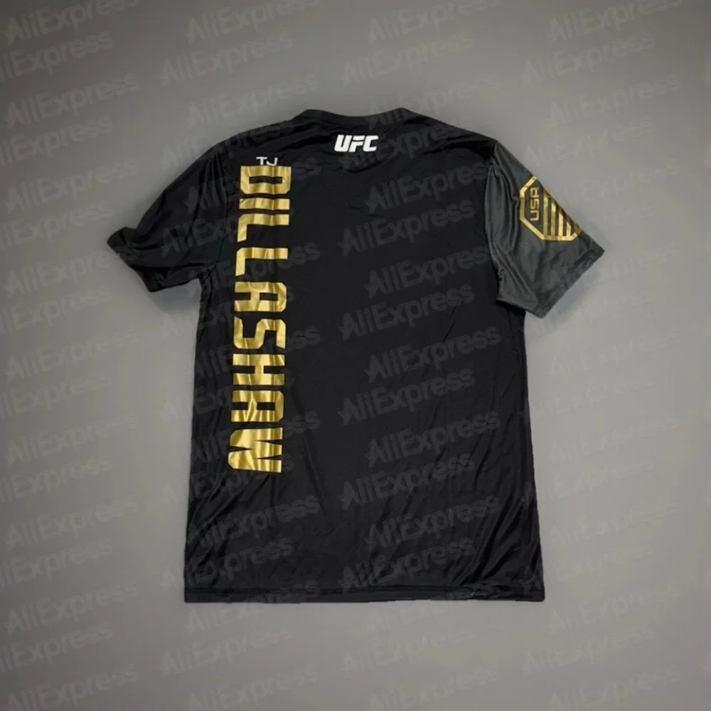 

Men's Quick-Drying Breathable UFC Combat Boxer T-Shirt Summer Fashionable Short-Sleeved Sports Top for Active Lifestyle