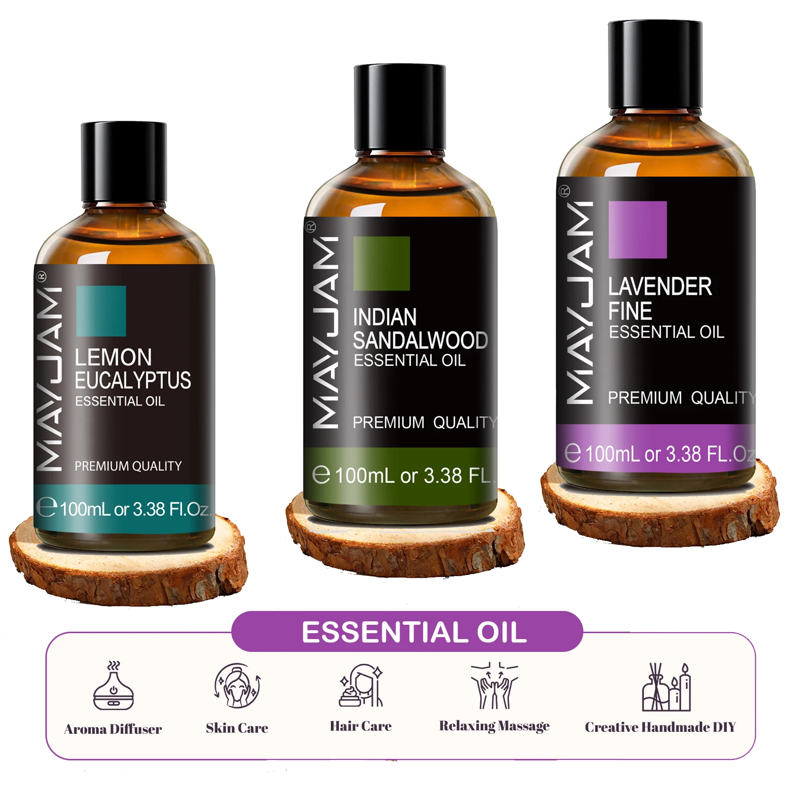 Hair Care Orange - MAYJAM 100ML Huiles Essentielles Naturelles pour