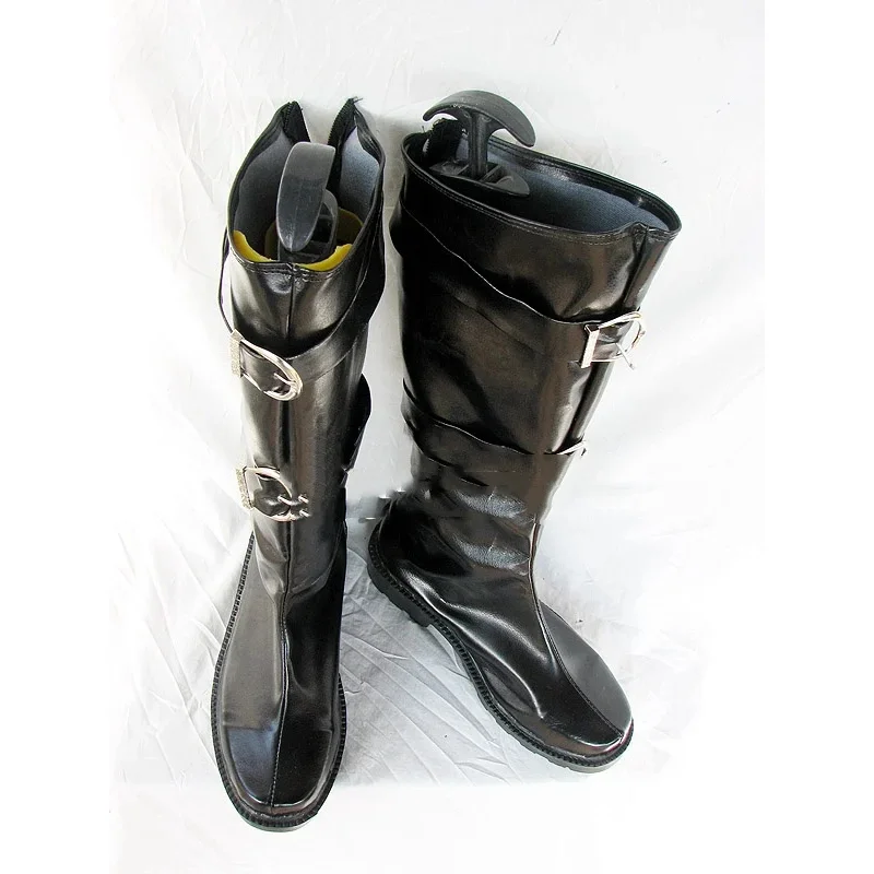 

2025 11 Game Cosplay Shoes Final Fantasy VII FF7 Sephiroth Boots Props Halloween Party Role Play Custom Made Aksesori