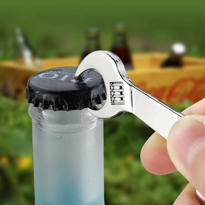 1/2 pcs Creative Mini Wrench Shape Beer Bottle Opener Multi-function Key Promotional Gifts bottle opener bottle opener keychain