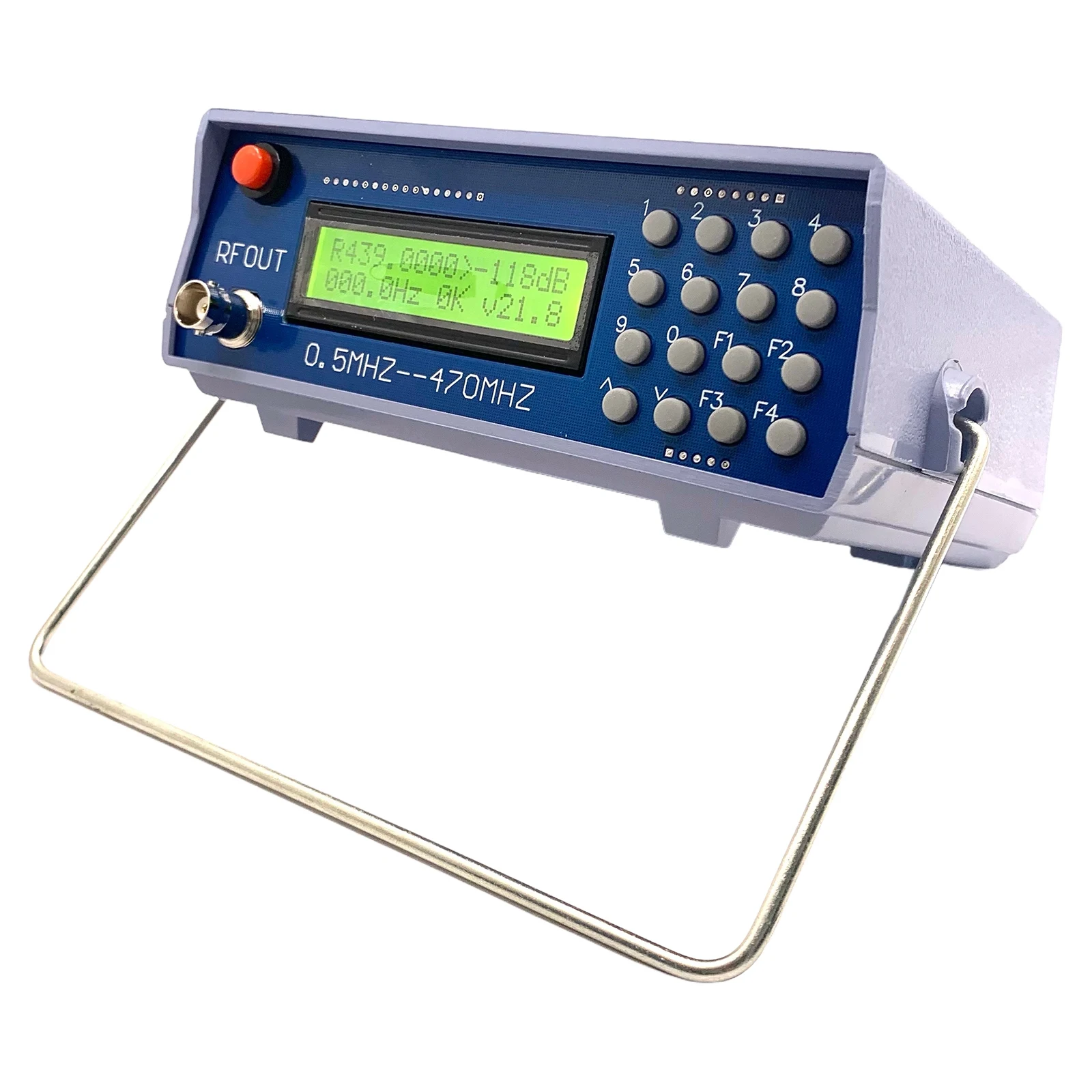 0.5MHz-470MHz RF Signal Generator with CTCSS Function Frequency Signal Source Signal Generator for FM Radio Walkie-Talkie Debug