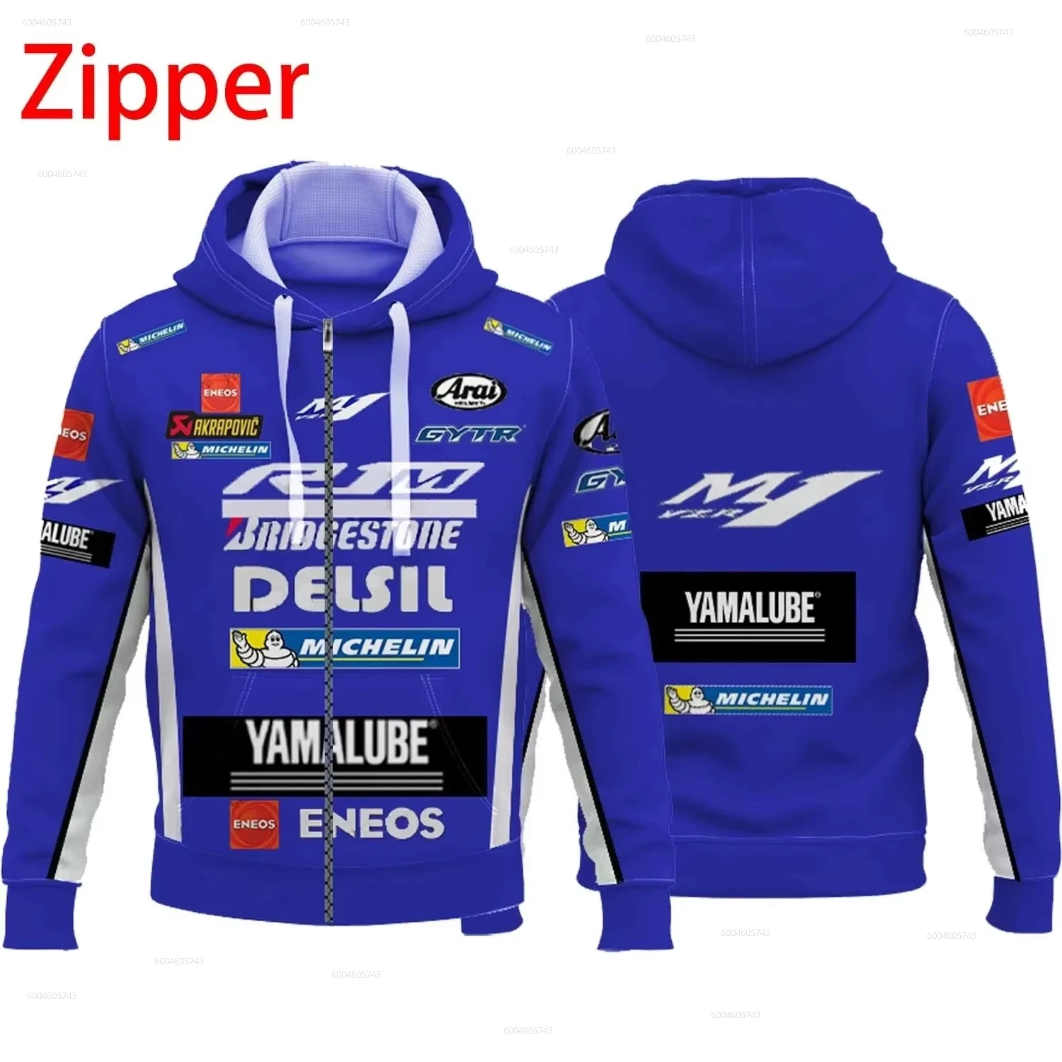 Yamaha M1 Racepak Heren 3D Gep - Motorcycle Gear Hoodie recensie en prijs
