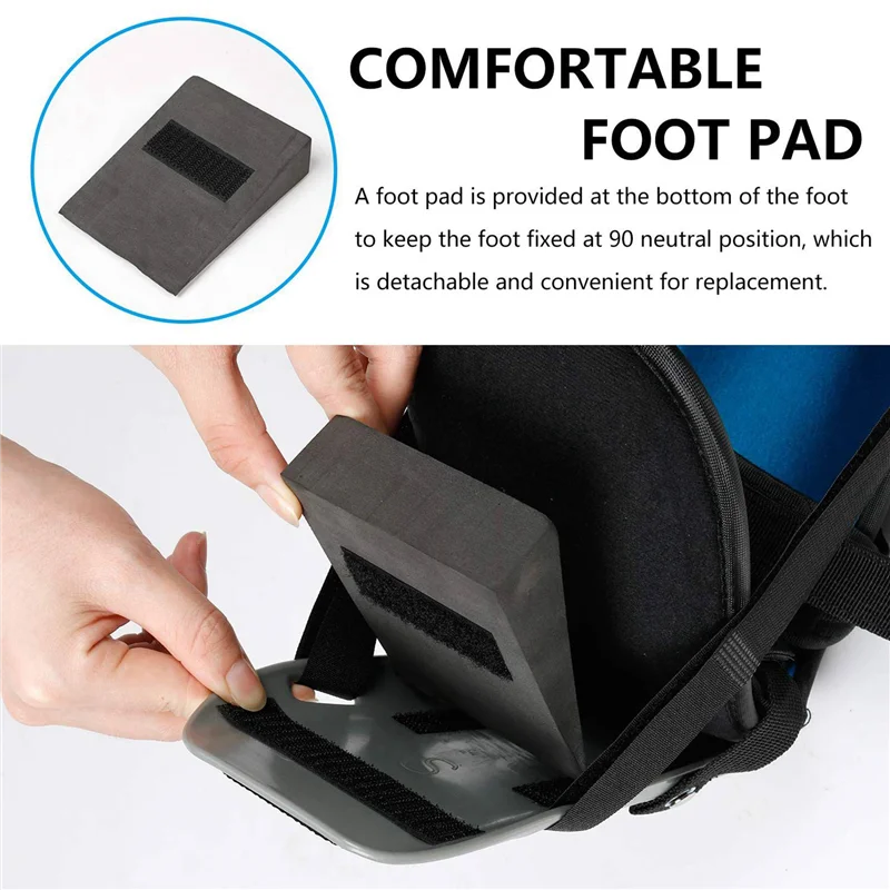 PB-2X التهاب اللفافة الأخمصية جبيرة ليلية دعم القدم التمهيد التهاب الأوتار هدفين ل وتر اللفافة والعجل تمتد كعب العظام S