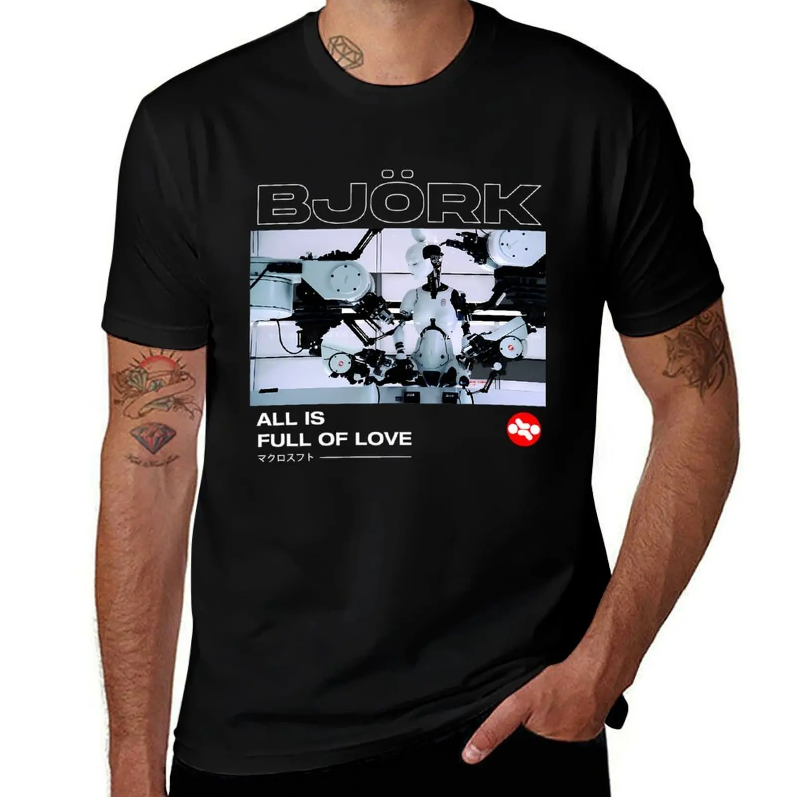 

Bjrk All is Full of Love T-Shirt new edition vintage anime shirt affliction shirts cotton man t-shirts mens t shirt
