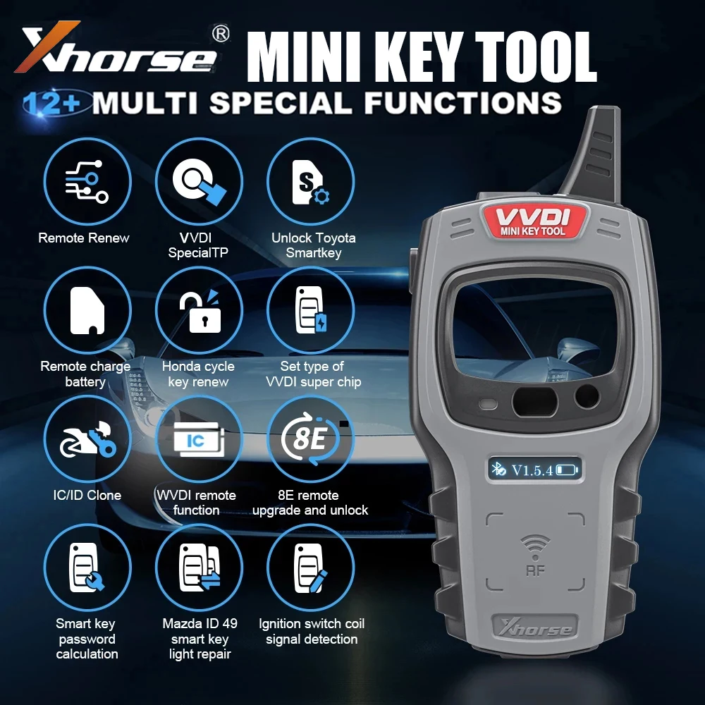 Global Version Xhorse VVDI MINI KEY TOOL Remote Maker for IOS & Android Replaces VVDI Key Tool