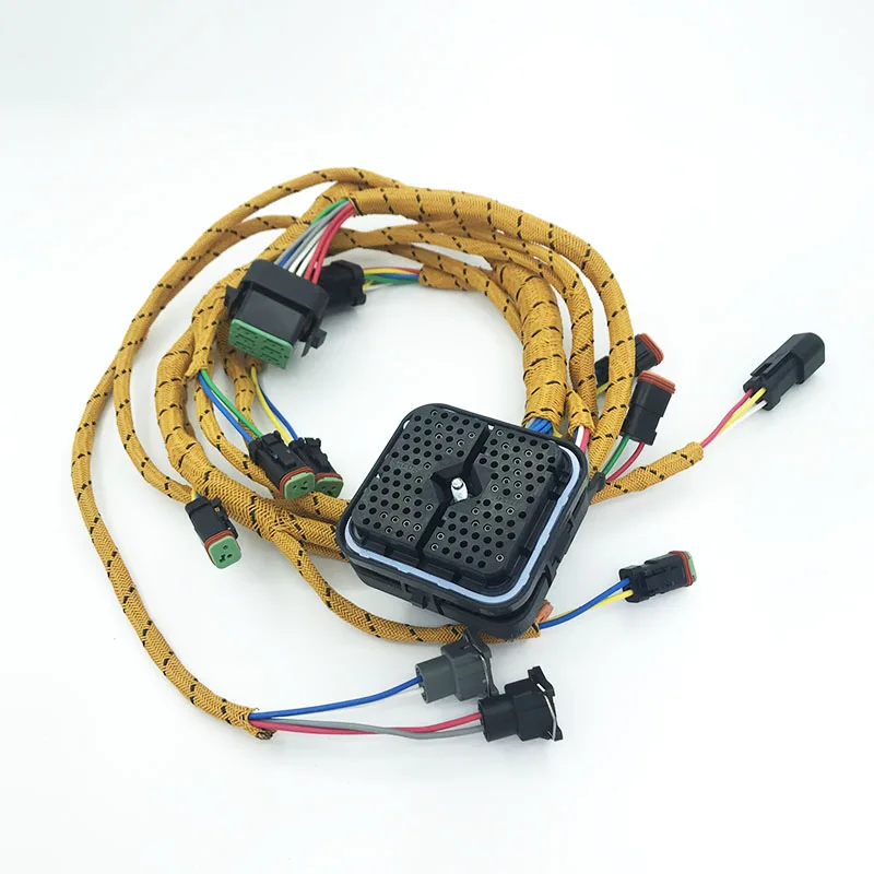 

Детали для экскаватора Caterpillar E330D/336D C9 EFI жгут проводов двигателя 235-8202, штепсельная вилка скорости провода