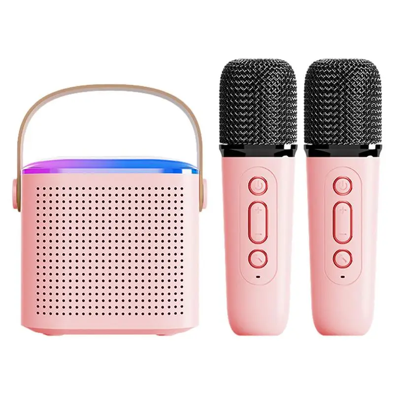 Wireless Karaoke Machine Wireless Speaker With Microphone Subwoofer Speaker Family Singing Machine For Home KTV Holiday Outdoor