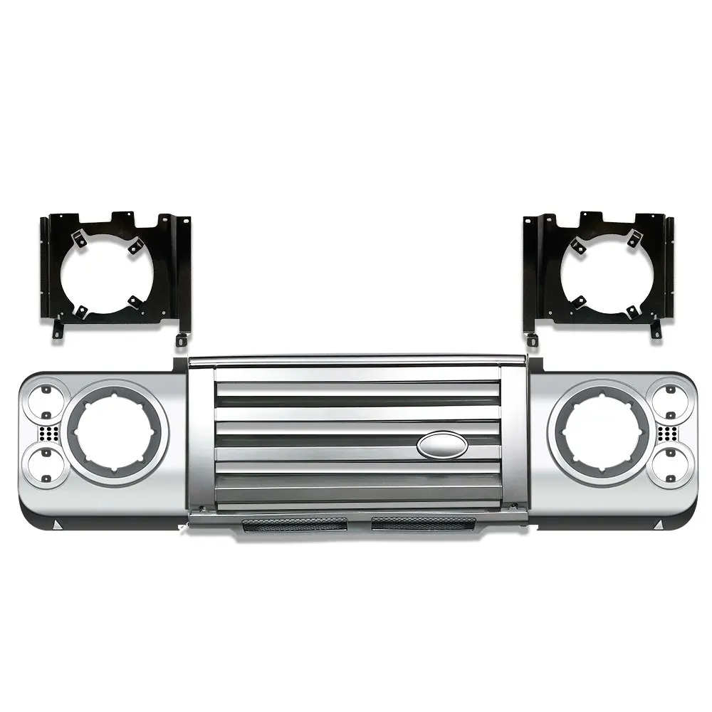 Racing Grills Voor Land Rover Defender 90 110 130 1990-2016 Accessoires Voorbumper Grille Auto-onderdelen Auto styling