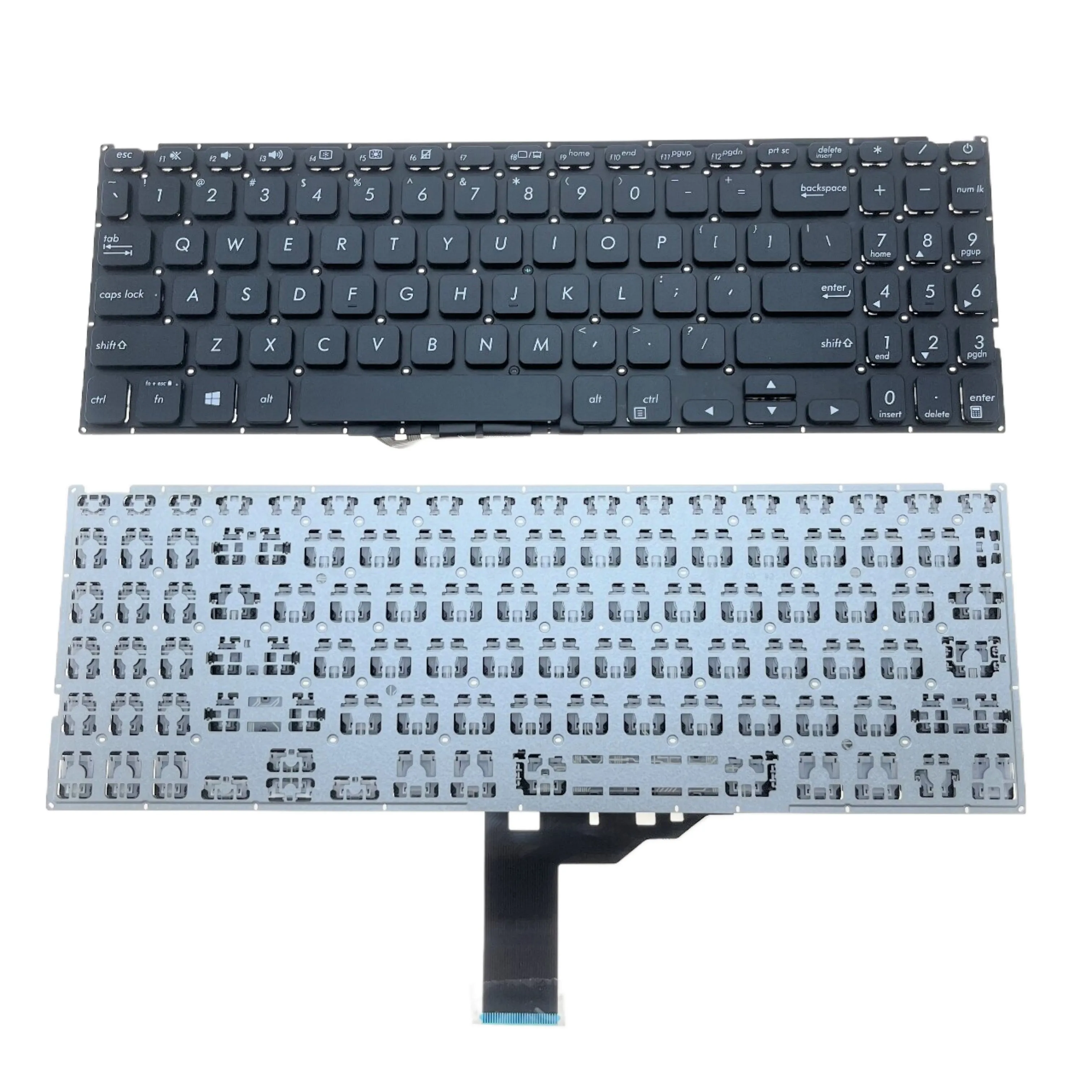 

New US Laptop Keyboard For ASUS Vivobook X512 X512D X512DA X512F X512FA X512U X512UA X512UB Notebook PC Replacement