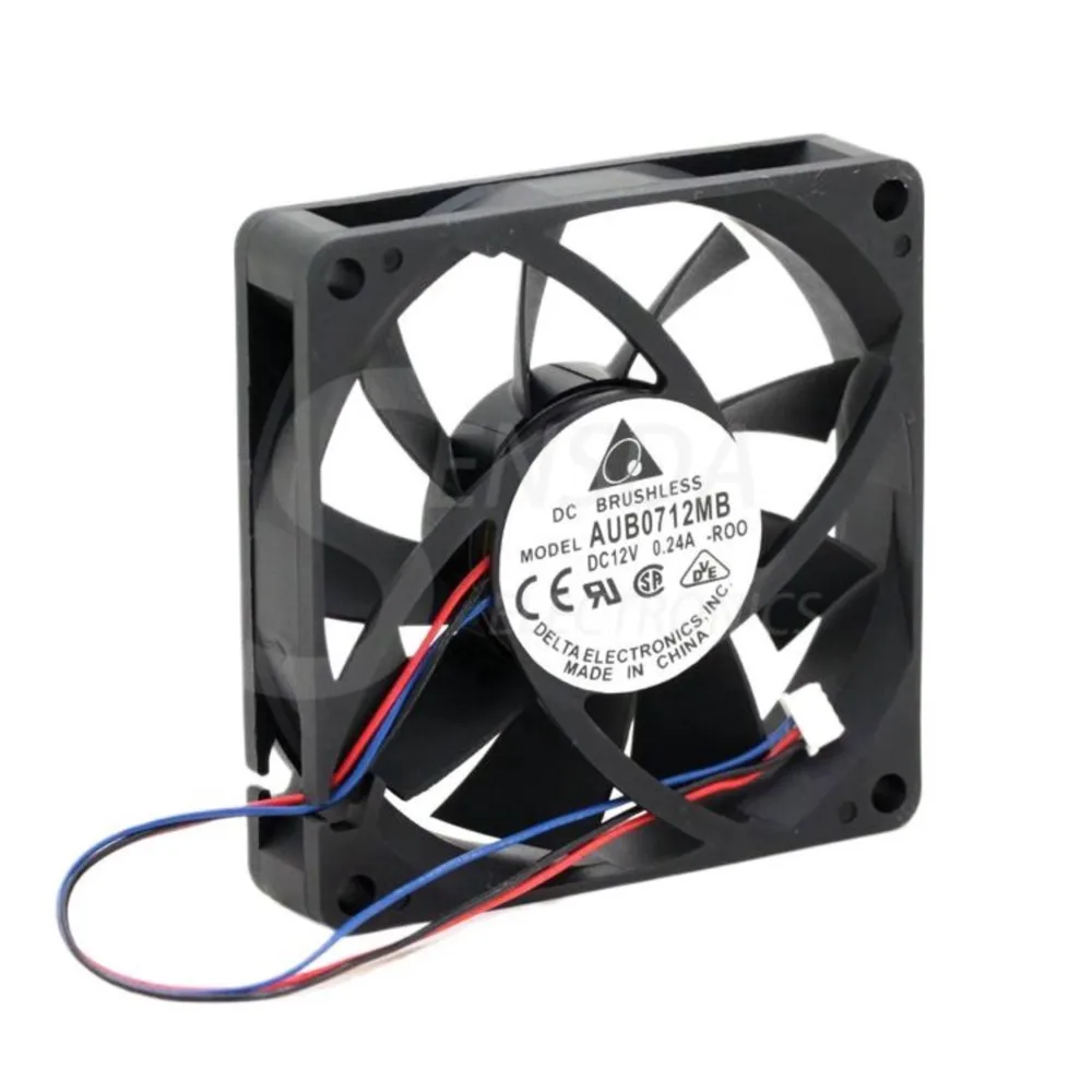 

for delta AUB0712MB 7015 70mm 7cm DC 12V 0.24A 4Wire PWM DC Brushless Cooling Fan