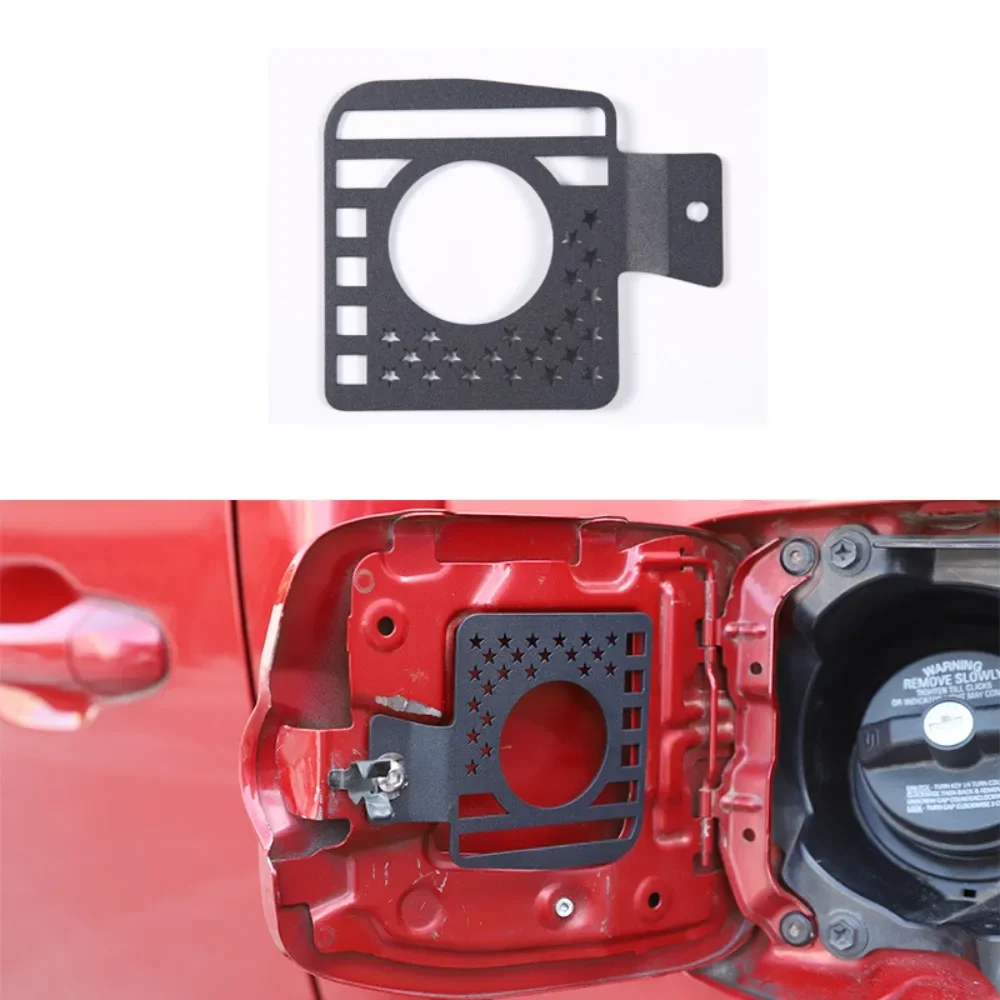 

Carbon Steel Car Fuel Tank Cap Suspension For Toyota Tacoma Pickup 2016-2022 Decorative Board Fuel Cap Protection Accessories