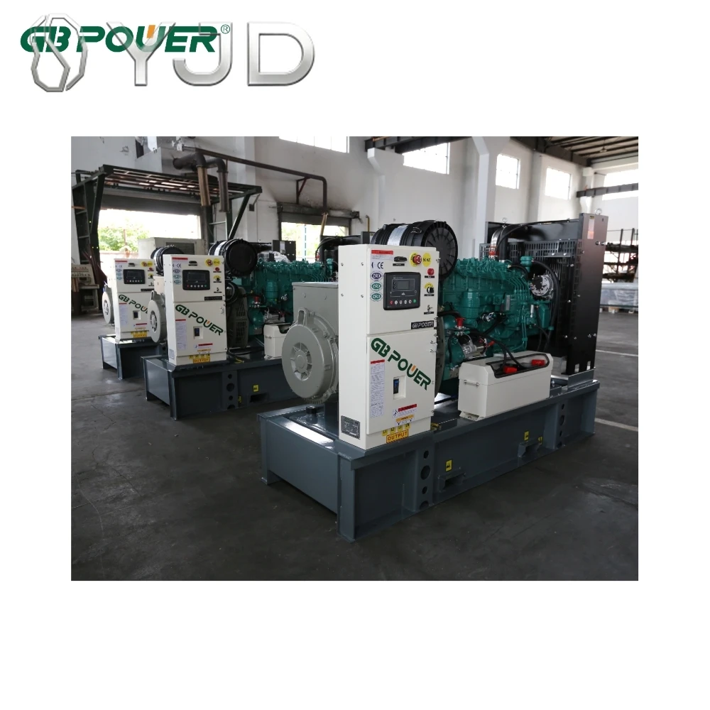 Professional Manufacturing 125 Kva 50Hz Diesel Generator 3 Phase Open Water Cooled Baudouin Engine 6M11G150 Alternator Leroy